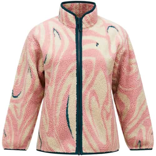 Peak Performance W Graphic Pile Jacket Damen Fleecejacke bei Sport Schuster München
