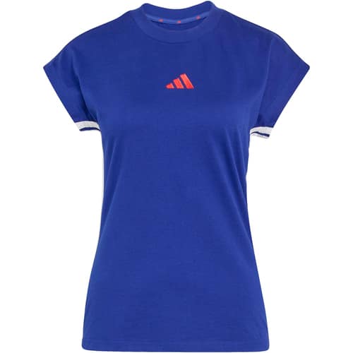 Essentials 3-Stripes Single Jersey Damen T-Shirt