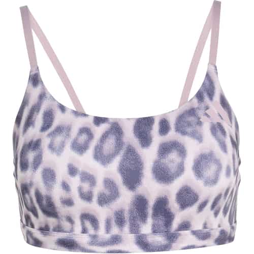adidas Optime Leopard Light Support  Damen Sport-BH bei Sport Schuster München