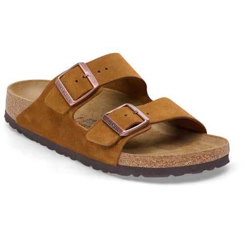Birkenstock Arizona Velourleder Narrow Damen Sandalen bei Sport Schuster München