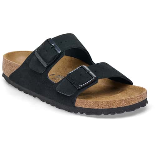 Birkenstock Arizona Veloursleder Schmal Damen Sandalen bei Sport Schuster München