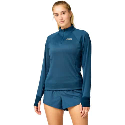 Brooks Thermal Reflective 1/2 Zip Damen Laufshirt bei Sport Schuster München