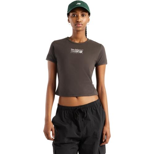 New Balance Trackside Ringer  Damen T-Shirt bei Sport Schuster München