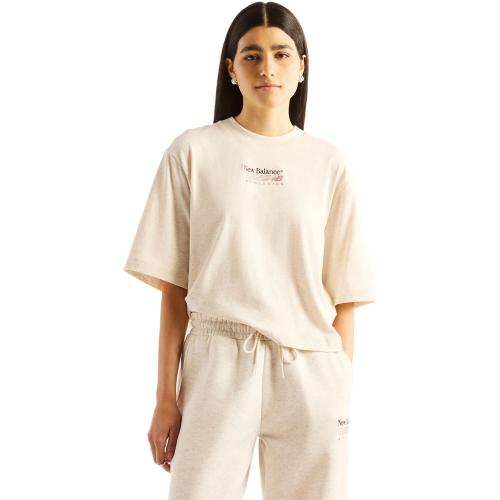 New Balance Trackside Relaxed  Damen T-Shirt bei Sport Schuster München
