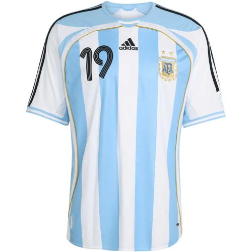 adidas Argentinien 2006 Messi Heim Herren Fußballtrikot bei Sport Schuster München