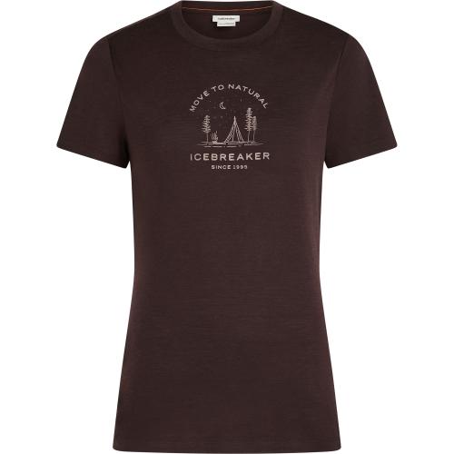 Icebreaker Merino 150 Tech Lite Peaceful Pass Damen T-Shirt bei Sport Schuster München