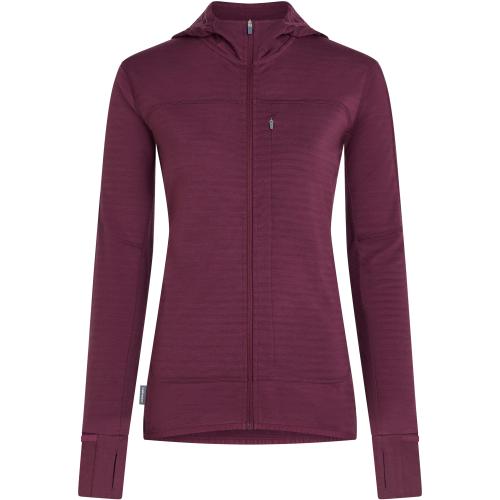 Icebreaker Merino Blend 300 RealFleece Descender Damen Hoodie bei Sport Schuster München