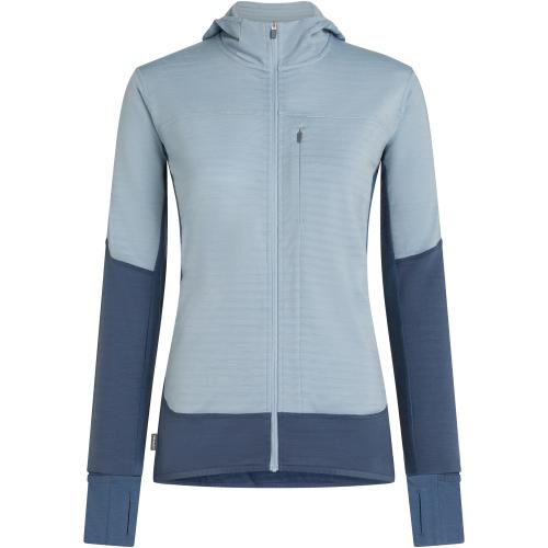 Icebreaker Merino Blend 300 RealFleece Descender Damen Hoodie bei Sport Schuster München