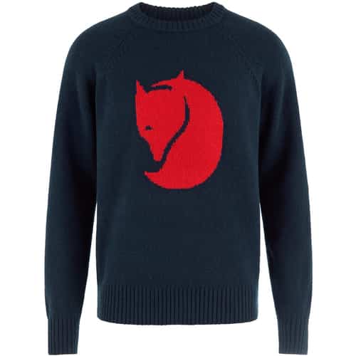 Fjällräven Logo Knit Herren Pullover bei Sport Schuster München