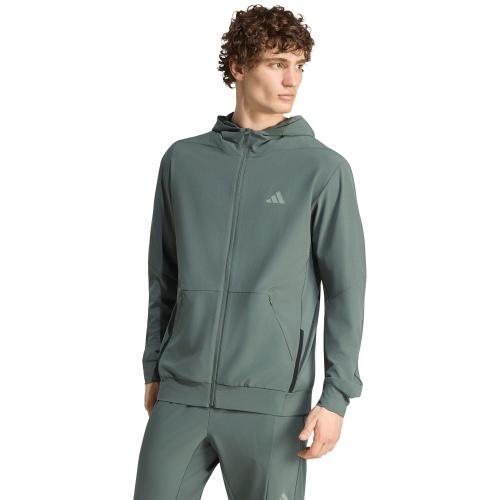 D4T Workout Full Zip Herren Hoodie