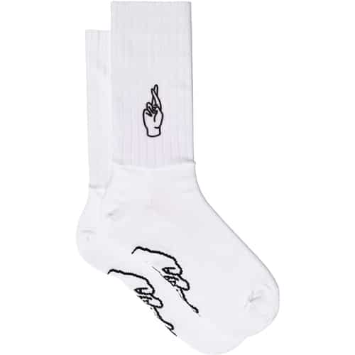 FINGERSCROSSED Aero 2.0 Logo Fahrradsocken bei Sport Schuster München