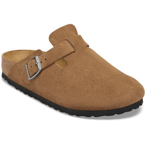 Birkenstock Boston Veloursleder Herren Sandalen bei Sport Schuster München