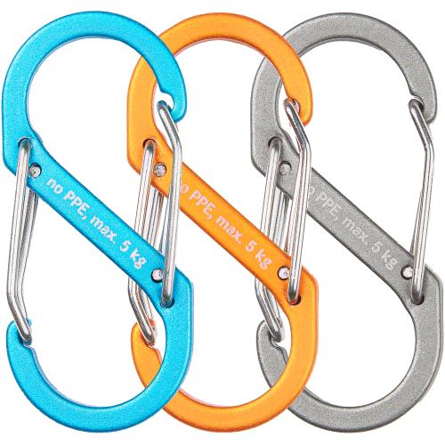 Edelrid 3er-Set Micro S Materialkarabiner bei Sport Schuster München