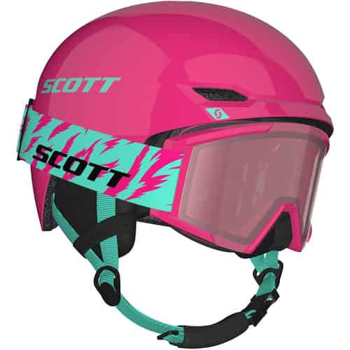 Combo Junior Shield Brille + Keeper 2 Kinder Skihelm