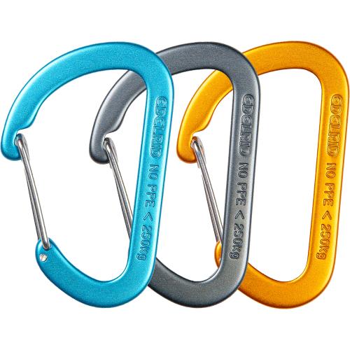 Edelrid 3er-Set Micro 0 Materialkarabiner bei Sport Schuster München