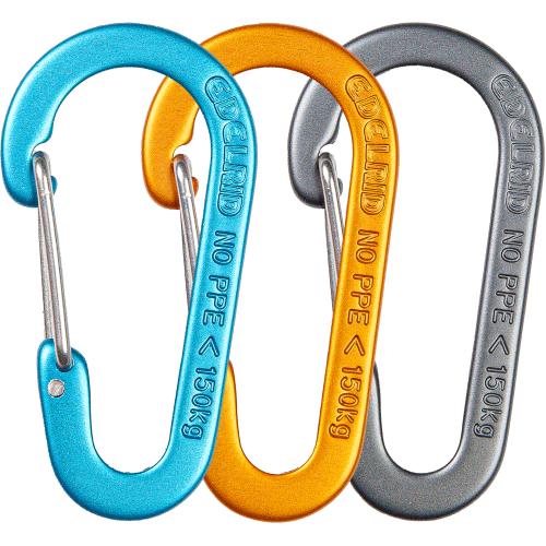 Edelrid 3er-Set Micro 3 Materialkarabiner bei Sport Schuster München