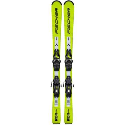 Fischer RC4 RACE JR (100-120) + FS 4 CA 26/27 Kinder Alpinski bei Sport Schuster München