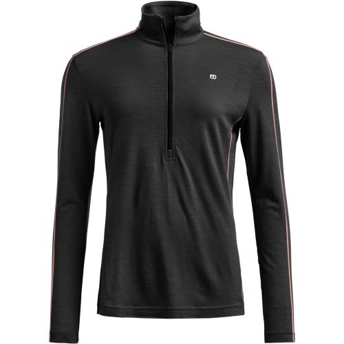 Ortovox 185 Rock'n'Wool Zip Neck Damen Funktionsunterwäsche bei Sport Schuster München