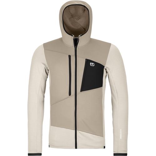 Fleece Grid Hoody Herren Fleecejacke