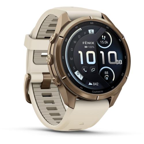 Garmin fenix 9 PRO – inReach 43mm Gold Titan Sportuhr bei Sport Schuster München
