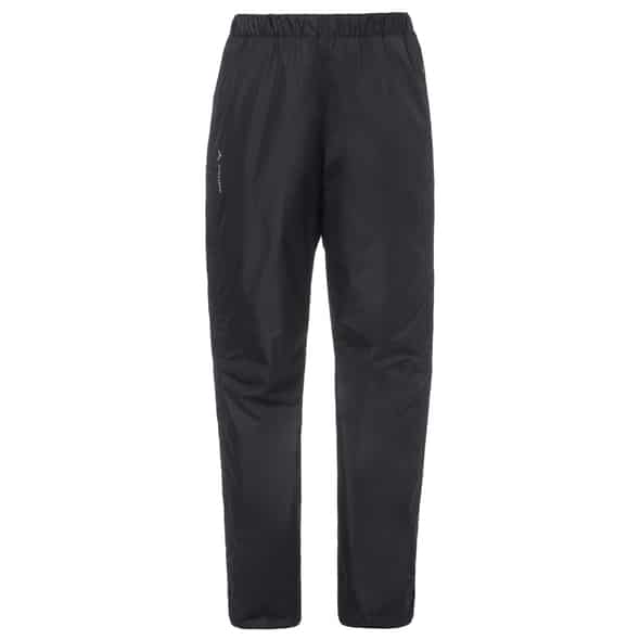 Vaude Fluid Full-Zip Pants Damen Regenhose (Schwarz 44 D) Wanderhosen
