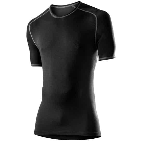 Löffler Transtex Warm S/S Shirt M Herren (Schwarz 48 D) Langlaufbekleidung