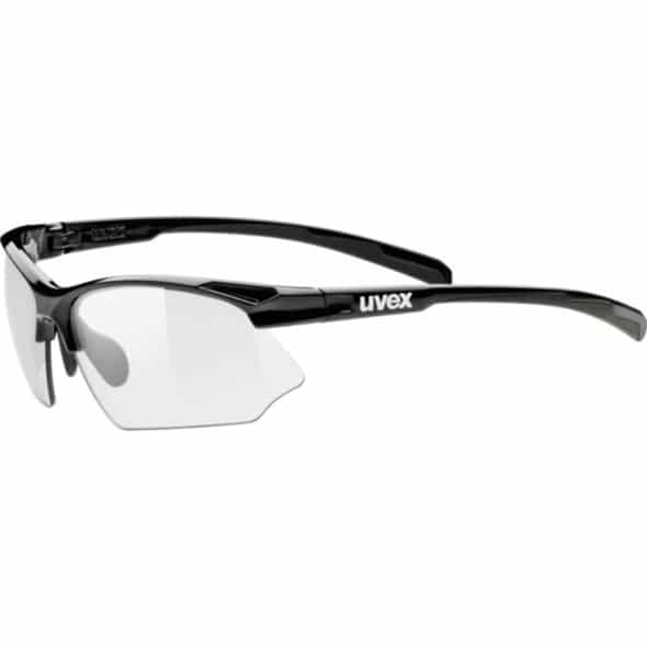 Uvex sportstyle 802 small v Herren Sonnenbrille (Schwarz One Size) Sportbrillen