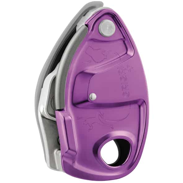 Petzl Grigri + Sicherungsgerät (Violett One Size) Sicherungen
