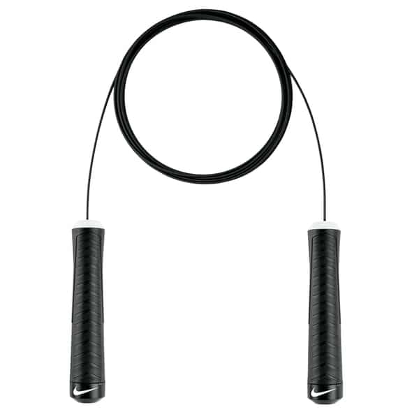 Fundamental Weighted Rope Springseil Schwarz_BLACK/ WHITE | one size