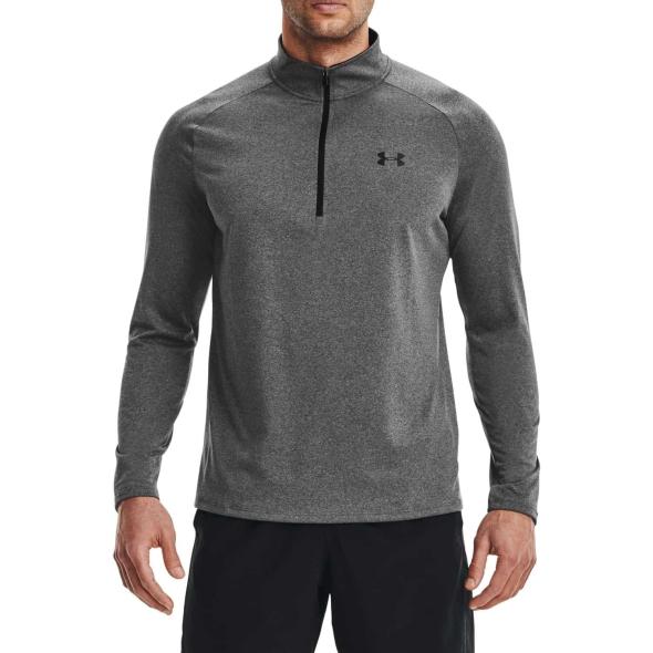 Under Armour UA Tech 1/2 Zip Herren Longsleeve (Anthrazit XL ) Laufshirts