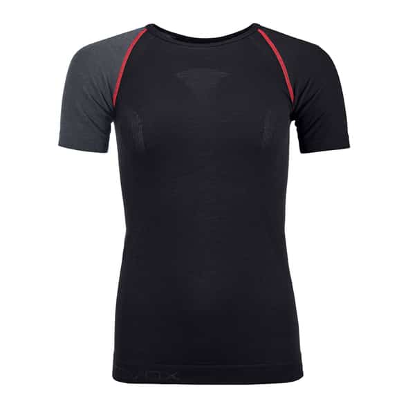 Ortovox 120 Comp Light Shortsleeve W Damen Funktionsunterhemd (Schwarz L ) Laufbekleidung