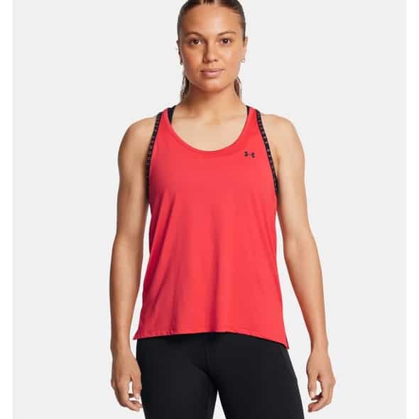 Under Armour Knockout Tank Top Damen (Hellrot L ) Tanktops