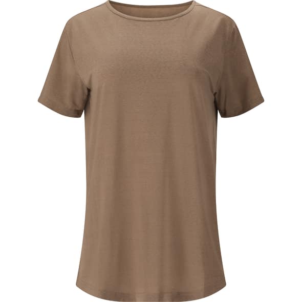 Athlecia Lizzy W Slub S/S Tee Damen T-Shirt (Schlamm 38 ) T-Shirts