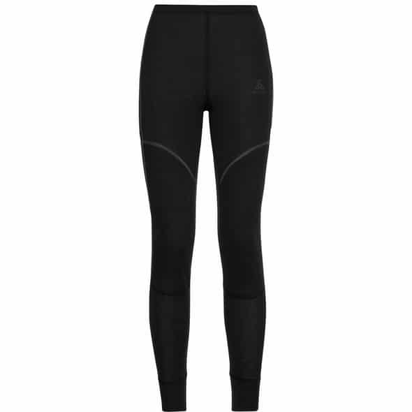 Odlo Active X-Warm ECO Bl Bottom Long Pants W Damen Funktionsunterhose (Schwarz M ) Skiunterwäsche