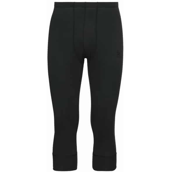 Odlo Active Warm ECO Bottom 3/4 Pant M Herren Funktionsunterhose (Schwarz ) Skiunterwäsche