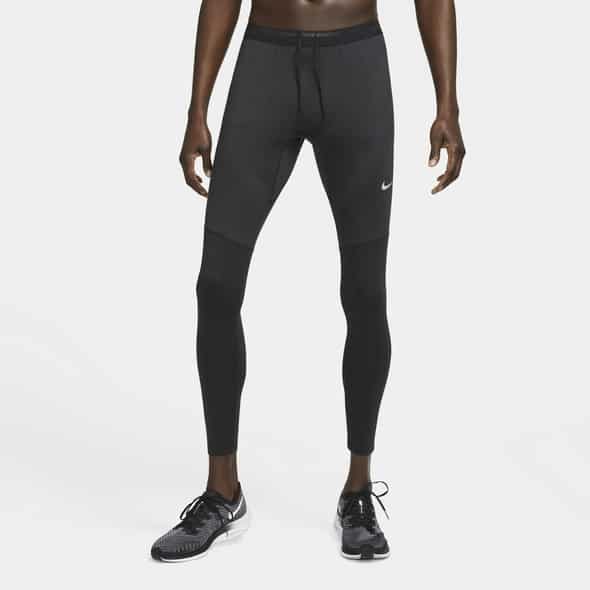 Nike M NK DF Phnm Elite Tight Herren Laufhose (Schwarz XXL ) Trailrunningbekleidung