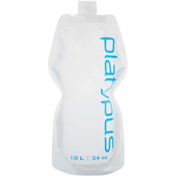 Softbottle 1L PP Platy Logo Trinkflasche Transparent_Platy Logo | 1