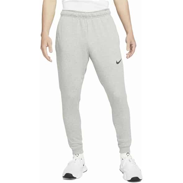 Nike M NK Dri-Fit Pant Tapered Fleece Herren Trainingshose (Grau ) Fitnessbekleidung