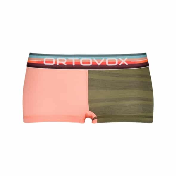 Ortovox 185 Rock'n'Wool Hot Pants W Damen Funktionsunterhose (Oliv S ) Unterhosen