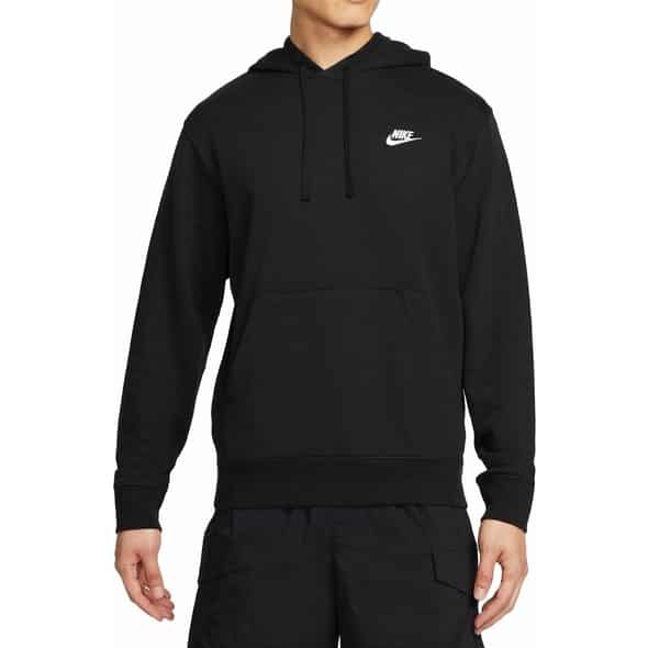 Nike M NSW Club Hoodie Pullover French Terry Herren (Schwarz L ) Fitnessbekleidung