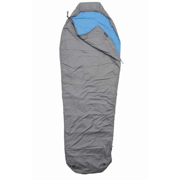 Cocoon Mountain Wanderer long Kunstfaserschlafsack (Grau L One Size) Schlafsäcke