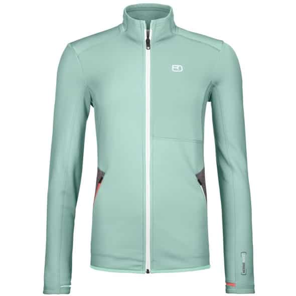 Ortovox Fleece Jacke W Damen (Türkis L ) Kletterbekleidung