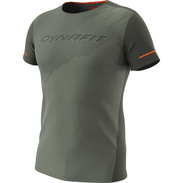 Dynafit Alpine 2 S/S Tee M Herren Laufshirt (Grün ) Laufbekleidung