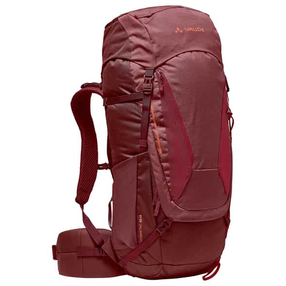 Vaude Women´s Asymmetric 48+8 Damen Trekkingrucksack (Beere one size) Trekkingrucksäcke