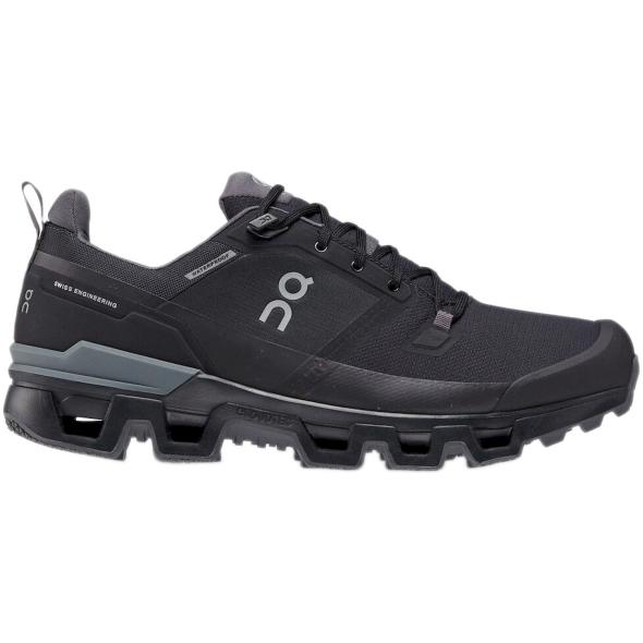 On Cloudwander Waterproof Herren Multifunktionsschuhe (Schwarz 11 US, 45 EU)  Typ A (Halbschuhe) Wanderschuhe