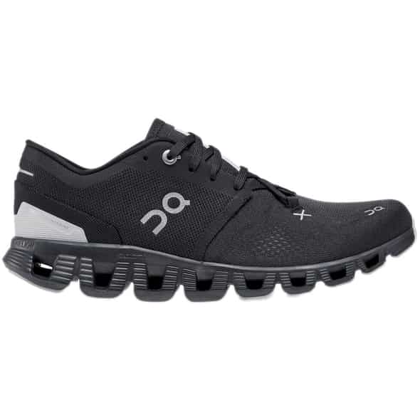 On Cloud X 3 w Damen Laufschuhe (Schwarz 6,5 US, 37.5 EU) Laufschuhe