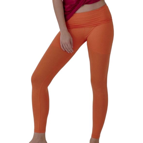 Yoga Hose Nanda Damen Leggings Orange_MANDARIN | 42