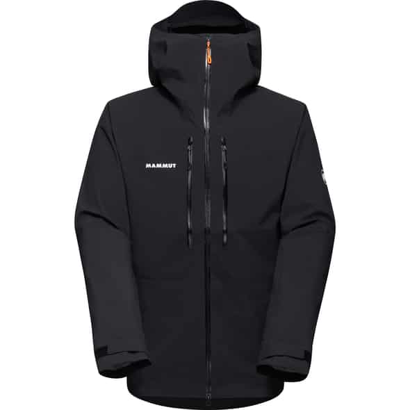 Mammut Taiss HS Hooded Jacke M Herren Wanderjacke (Schwarz L ) Hardshelljacken