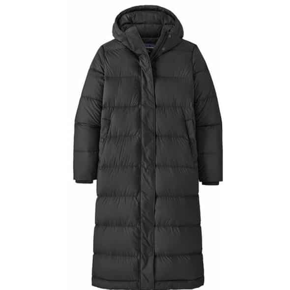 Patagonia Ws Silent Down Long Parka Damen (Schwarz L ) Parka