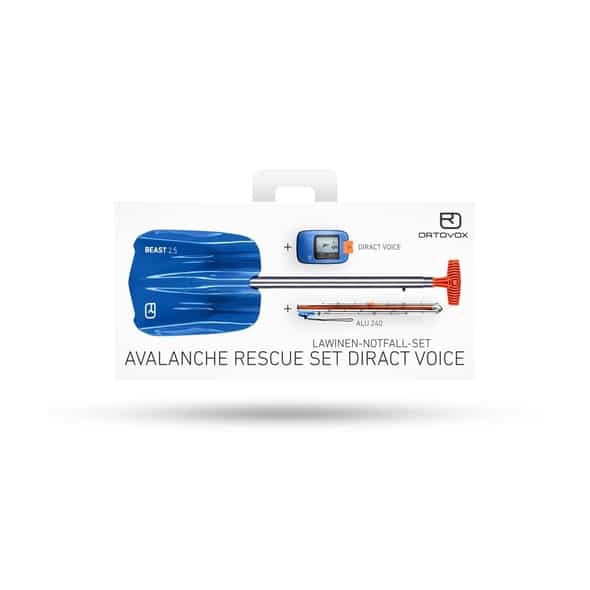 Ortovox LVS 3er-Set Rescue Set Diract Voice (Blau One Size) LVS-Geräte